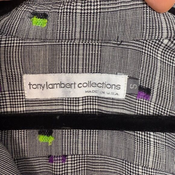 Vintage 80s 90s Button Up Linen Blend Shirt | Embroidered, Textured - Picture 9 of 15